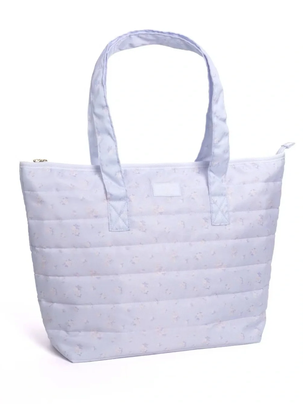 LoveShackFancy x Target - Yoobi Everblooming Rosettes Ditsy Tote Breezy Blue